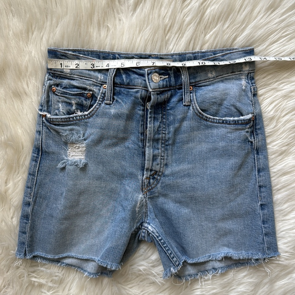MOTHER "The Tomcat" Jean Shorts Size 26 - Picture 11 of 16